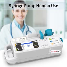 CONTEC Brand Syringe Pump SP950 LCD real-time Alarm Rechargable battery(Human or Veterinary Use)