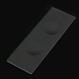 5 Pieces Reusable Double Concave Blank Glass Slides For Biological Microscope Laboratorial Consumables For Liquid Specimen