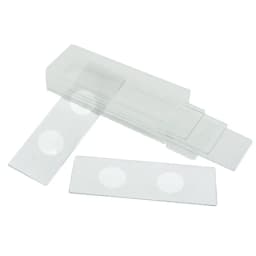 5 Pieces Reusable Double Concave Blank Glass Slides For Biological Microscope Laboratorial Consumables For Liquid Specimen