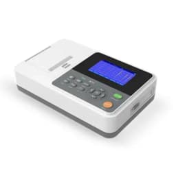 CONTEC E3 ECG Machine 4.3‘’ Colorful HD Display Screen 3 Channel 12 Leads Machine Accurate Measurement Auto-analysis Function