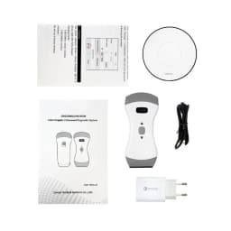 CONTEC handheld Color Doppler ultrasound diagnostic system WIFI CMS1600 (3 iN 1 probe) Convex and Linear Probe, iOS/ Android