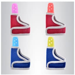New Model Baby Silicone Teeth Grinding Finger Cover Breathable Thumb Cover Teether Child Anti Biting Hands Sensory Comfort