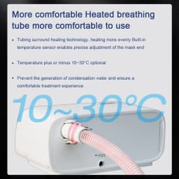 Resoxy 20A Auto CPAP Machine APAP Automatic Pressure Adjustment Sleep Machine with Mask for Anti Snoring Sleep Apnea OSA CSA