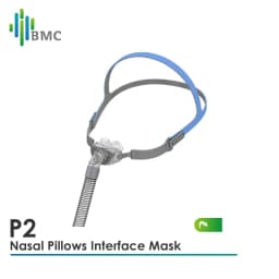 BMC CPAP Nasal Pillow Mask With 3 Size Cushions Adjustable Strap And Small Tubing For Sleep Apnea Stop Snoring Solution Freeship