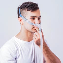 BMC CPAP Nasal Pillow Mask With 3 Size Cushions Adjustable Strap And Small Tubing For Sleep Apnea Stop Snoring Solution Freeship