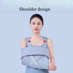 Forearm Sling Arm Fixation Brace Elbow Joint Protector Breathable Wrist Forearm Support Strap Fracture Injury Rehabilitation