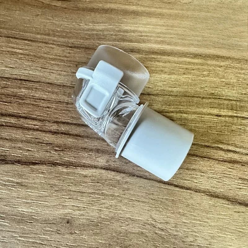 CPAP Mask Elbow Swivel Connector Replacement Rotating Tube Adapter for ResMed AirFit FX Nasal Mask Breathing Machine Accessory