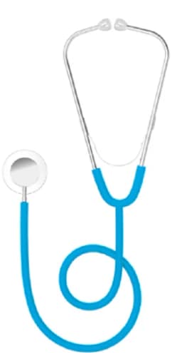 CONTEC SC21 Dual Head Acoustic Stethoscope DIagnostic Cardiology Heart Lung Sound New