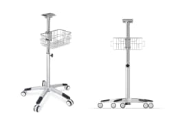 CONTEC Rolling Trolley Cart Vertical Stand for CONTEC Patient Monitor (Choose right Model as the Patient Monitor)