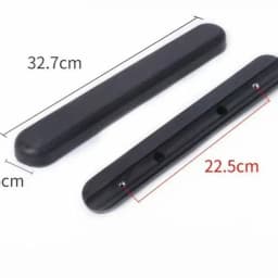 1PC Universal Wheelchair Accessory Screw Pad Armrest Replacement Wheelchair Leather Sponge Waterproof Armrest Pad Accessory