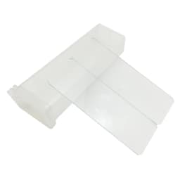 5 PCS Reusable Laboratorial Single Concave Microscope Blank Glass Slides 7103 Lab Consumables for Liquid Specimen Wholesale