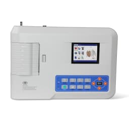 CONTEC ECG300G Digital 3 Channel 12 Leads ECG/EKG Machine Human or Veterinary Use Electrocardiograph