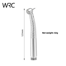 Dental High Speed Handpiece T7 Zero Retraction 4 Water Spray Push Button 2/4 Holes Air Turbine Handpiece for Dental Clinic