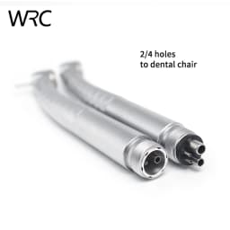 Dental High Speed Handpiece T7 Zero Retraction 4 Water Spray Push Button 2/4 Holes Air Turbine Handpiece for Dental Clinic