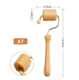Wooden Face Massage Roller Facial Lifting Wrinkle Remover Face Anti-Cellulite Gua Sha Tool Facial Tissue Maderotherapy Roller