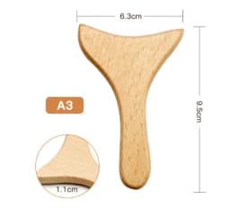 Wooden Face Massage Roller Facial Lifting Wrinkle Remover Face Anti-Cellulite Gua Sha Tool Facial Tissue Maderotherapy Roller