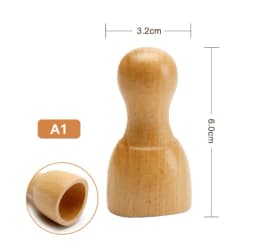 Wooden Face Massage Roller Facial Lifting Wrinkle Remover Face Anti-Cellulite Gua Sha Tool Facial Tissue Maderotherapy Roller