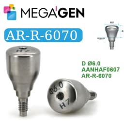 MegaGen AnyOne AO & AnyRidge AR Healing Abutment AO Straight Ti-Base Composite Abutment Dental Implant Prosthetic Components