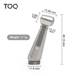5 pcs Complete head For Dental FX 23 Contra Angle Low Speed Handpiece Air Turbine Spare Head Fit 2 Push Botton With Ball Bearing