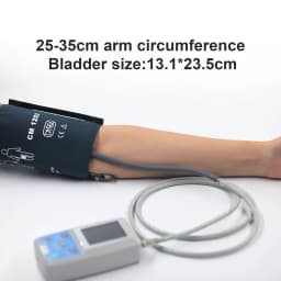 CONTEC ABPM50 Ambulatory Blood Pressure Monitor 24 Hours Holter with PC Software for Continuous Monitoring+USB Port