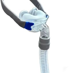 Original AirFit P10 CPAP Nasal Pillow Mask Complete Headrest Tube S/M/L Nasal Pillow for Sleep Apnea Snoring Prevention