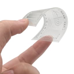 Gauge Point Gauge Transparent Film Stain Card Comparison Card Stain Crack Contrast PET Dot Line Surface Quality Inspection