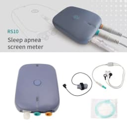 CONTEC Sleep Apnea Screening Monitor RS01/RS10 - Snoring Syndrome Home Care Device for Sleep Apnea Monitoring