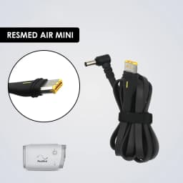 CPAP Machine Power Cord DC5521 For BMC ResMed Philips Travelling on Airplane Train Vehicle Vacation Holiday