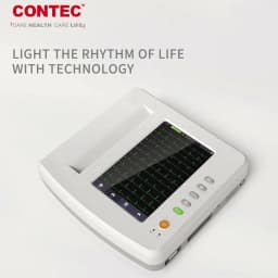 CONTEC ECG1212G Digital 12 channel/lead EKG+PC Sync software,Touch Electrocardiograph
