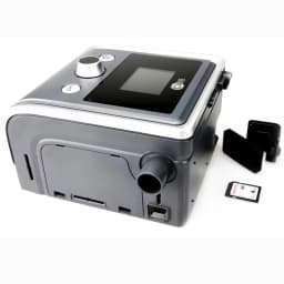 BMC Travel CPAP Machine Mini With Mask Headgear Filter Tube SD Card Breathing Apparatus Accessories Supplies For Sleeping Apnea