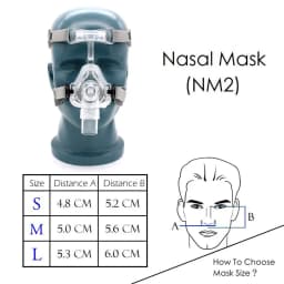 BMC Travel CPAP Machine Mini With Mask Headgear Filter Tube SD Card Breathing Apparatus Accessories Supplies For Sleeping Apnea