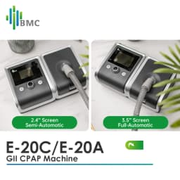 BMC Travel CPAP Machine Mini With Mask Headgear Filter Tube SD Card Breathing Apparatus Accessories Supplies For Sleeping Apnea