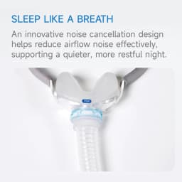 Yuwell Nasal Pillow Mask CPAP Nasal Mask Anti Snoring Sleep Apnea with Headgear  Suitable for Auto CPAP BIPAP Machine OSA CSA