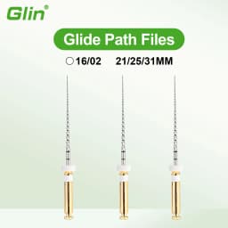 Glin Dental Glide Path Files Endodontics Files Glider 21/25mm Endo Rotary Files Dental Materials Dentistry