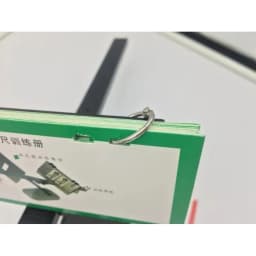 Aperture-Rule Trainer Kit Vision Therapy Correction Tool Set Eyes Training Fissure Ruler Strabismus Amblyopia Eye Treatment
