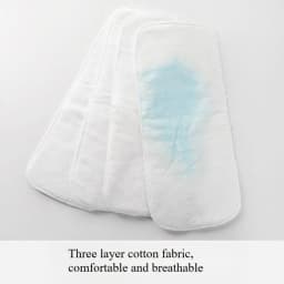 Washable Elderly Diaper Pads Three-layer Breathable Leak-proof Diapers Urine Incontinence Sanitary Cotton Pads Elderly Care Tool