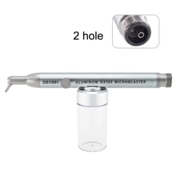Dental Air Polisher with Water Spray Aluminum Oxide Air Abrasion Sandblaster Teeth Whitening Oral Cleaning Dentistry Instrument