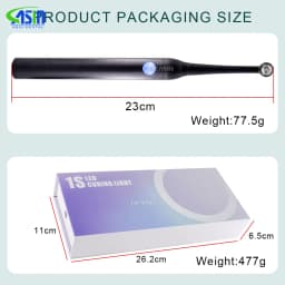 Dental Wireless LED Cure Light Lamp 1 Second Curing High Power Wide Spectrum 2200mW/Cm² Dentist Instrument