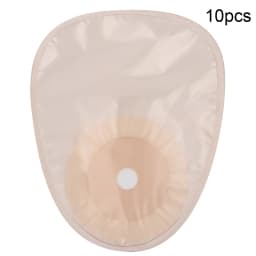Integrated Ostomy Bags Pouch Stoma Collect Urine Closed Drainable Disposable Colorectal Pouch Paste Fistula Bag Foam Chassis