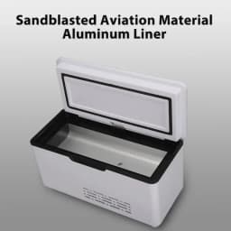 Portable Insulin Cooler Case USB Mini Constant Temperature LED Display Car Medicine Refrigerator Button Type