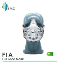 BMC CPAP Full Face Mask F1A F1B F4 F5A With Headgear Silicon Gel Cushions For Auto CPAP Sleep Apnea OSAHS OSAS Snoring People