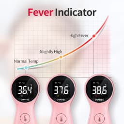 CONTEC Child Digital Infrared Forehead Thermometer LED TP600 Temperature Measurement Children Use