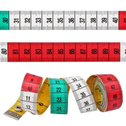 Tape Measure 150cm/60in Double-sided Sewing Ruler with a Snap Button Tailor Measuring Tools Soft Band Tape Body Measuring Ruler