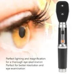 Medical Ophthalmoscope Adjust Diopter Bright Lighting 19 Diopters  5 Aperture Perfect Magnify Eyes Diagnostic Tools Safe Healthy