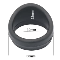 A Pair of Stereo Microscope Telescope Eyepiece Eye Cups Rubber Eye Guards Eyepiece for Microscope Accessories