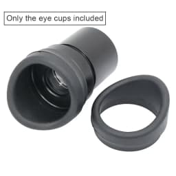 A Pair of Stereo Microscope Telescope Eyepiece Eye Cups Rubber Eye Guards Eyepiece for Microscope Accessories