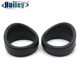 A Pair of Stereo Microscope Telescope Eyepiece Eye Cups Rubber Eye Guards Eyepiece for Microscope Accessories