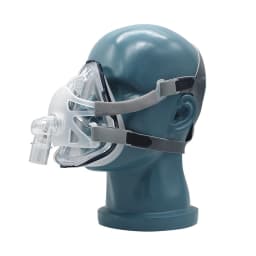 BMC CPAP F1A Full Face Mask With Headgear S/M/L 3 Size Cushions For CPAP Machine Medical Air Breathing Sleep Apnea Anti Snoring