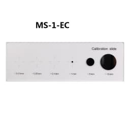 Microscope Calibration Stage Micrometer Glass Slide Reticle Measuring Ruler for Stereo Biological Microscope Cross Dot Scale