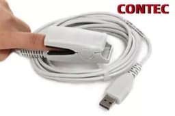 CONTEC Digital PC-Based Pulse Oximeter SPO2 Oxygen Monitor with PC Software And USB CMS-P for Medical Health Monitoring